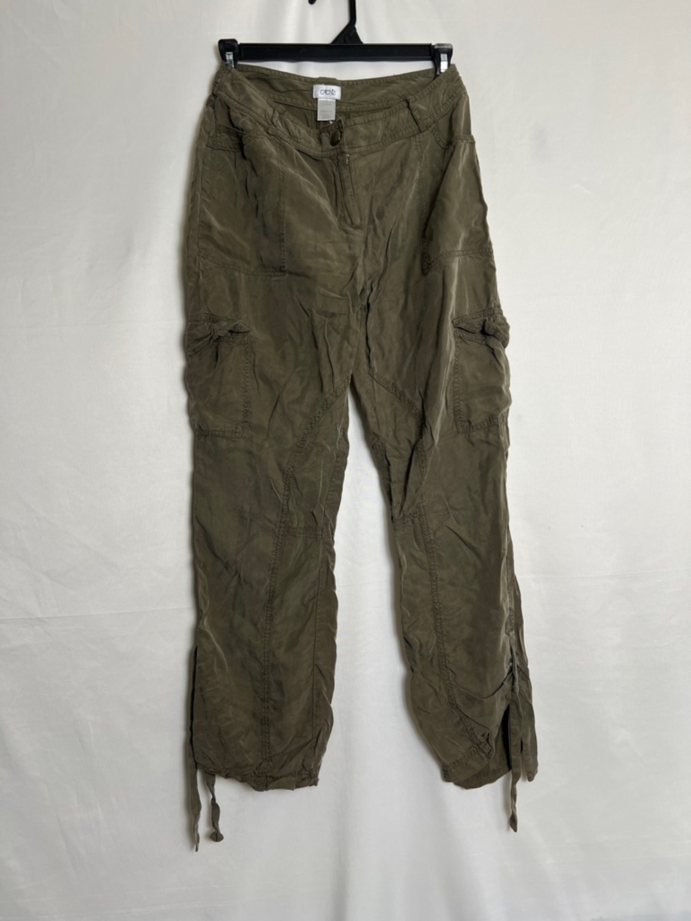 Cache Olive Green Cargo Pants